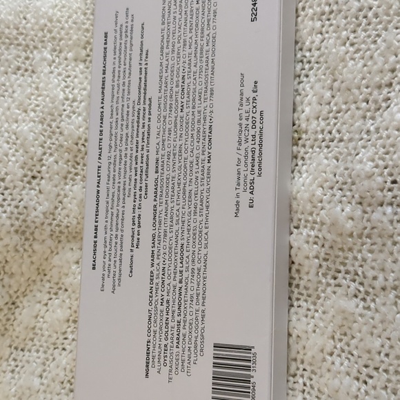 ICONIC London Beachside Babe Eyeshadow Palette, 12x 0.65g/0.27oz - Picture 6 of 8